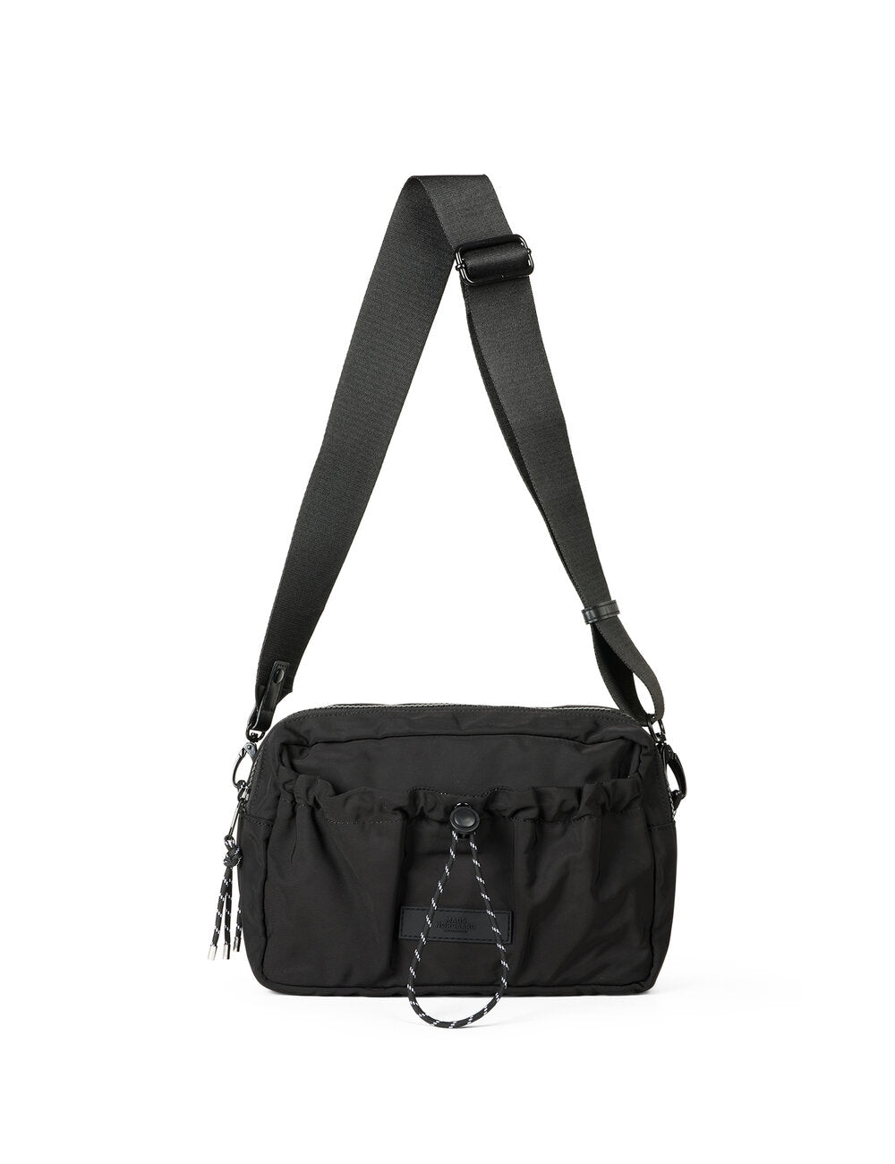 Mads NÃ¸rgaard - Alpha Graphi crossbody taske - sort