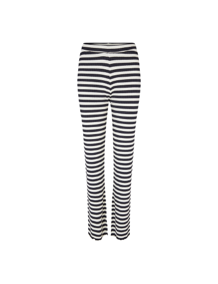 Mads NÃ¸rgaard - Lonnie stripe bukser  - sort - Size (xl)