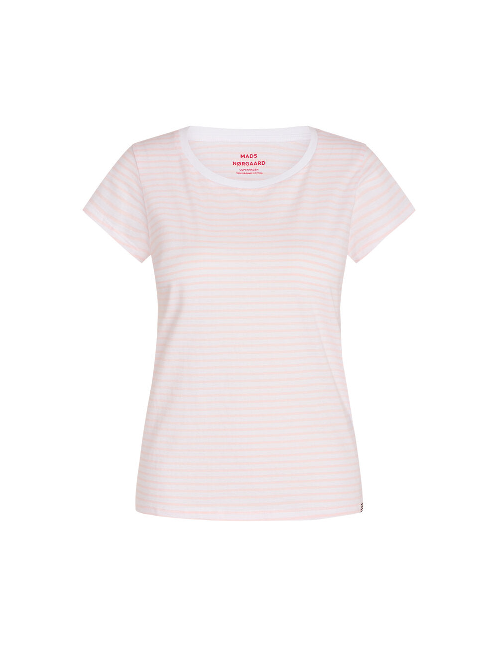 Mads Nørgaard - Organic Jersey Stripe Teasy t - mønstret - Size (m)