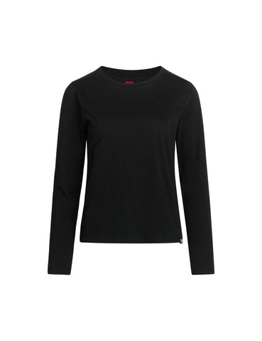 Mads NÃ¸rgaard - Organic Jersey Tenna Tee FAV  - sort - Size (s)