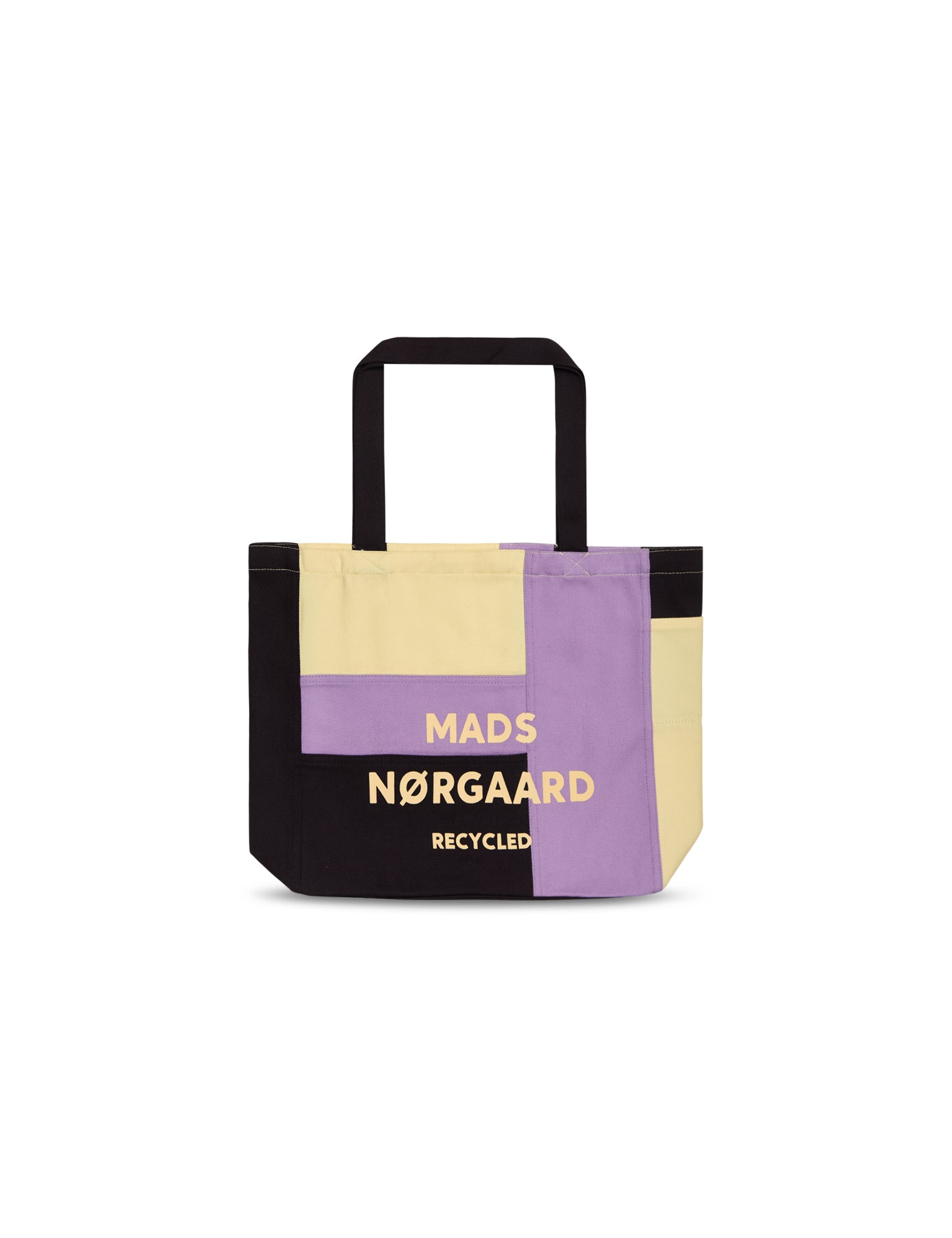 Mads Nørgaard - Recycled Boutique Athene Pw shopper - Multi Double Cream