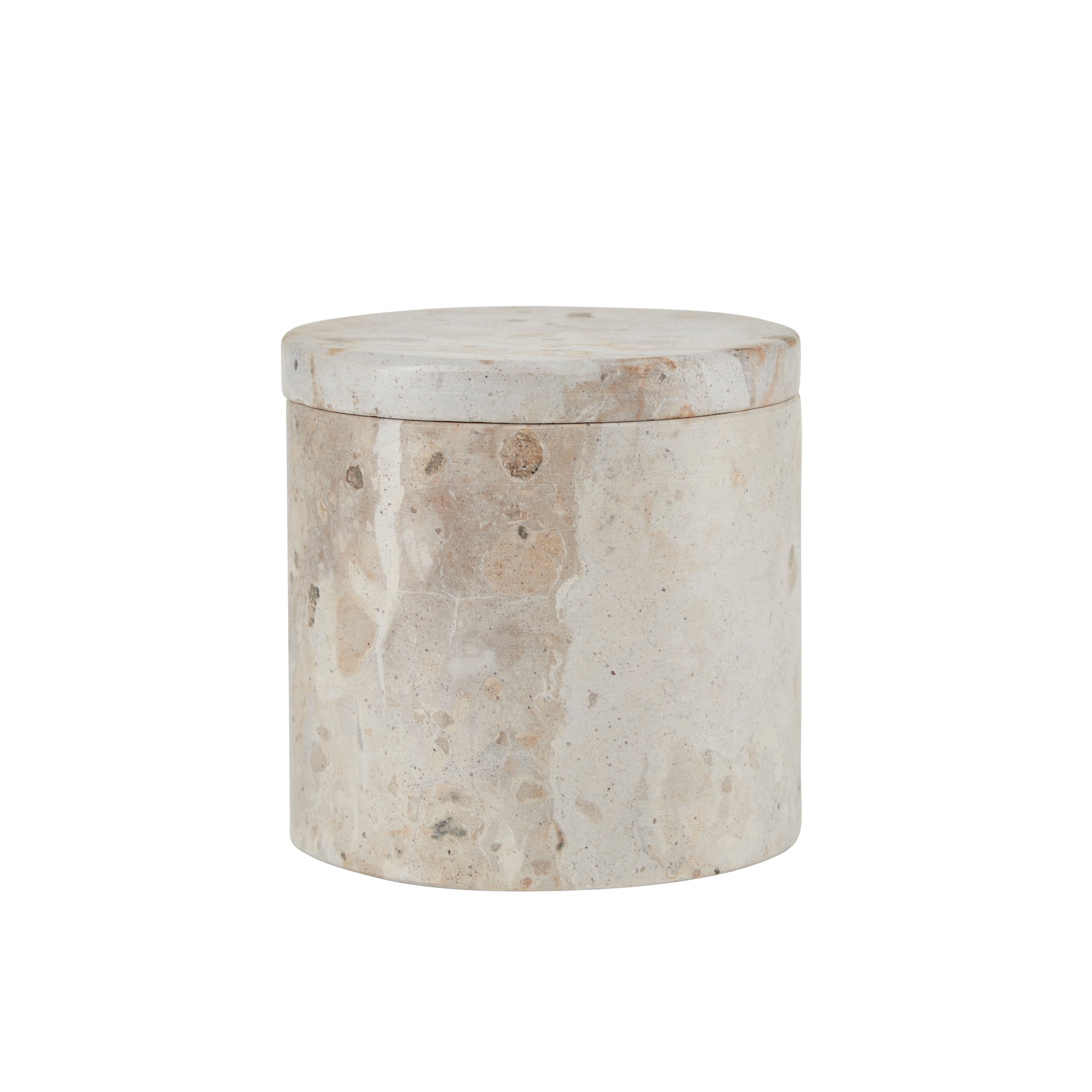 Margit Brandt - Cotton Marble krukke - Leopard Beige