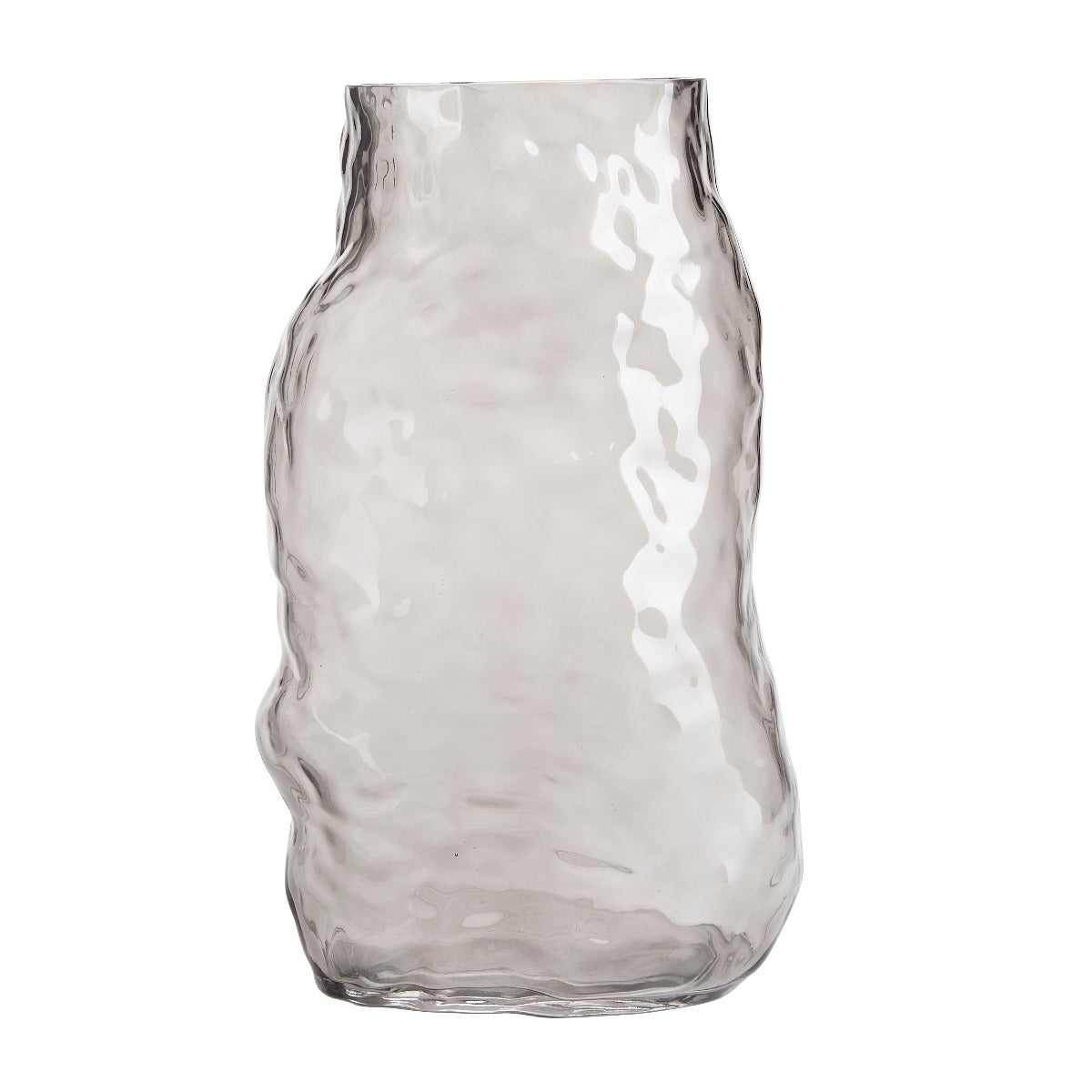 Margit Brandt - Organic shape vase, Smoke - H: 32 cm.