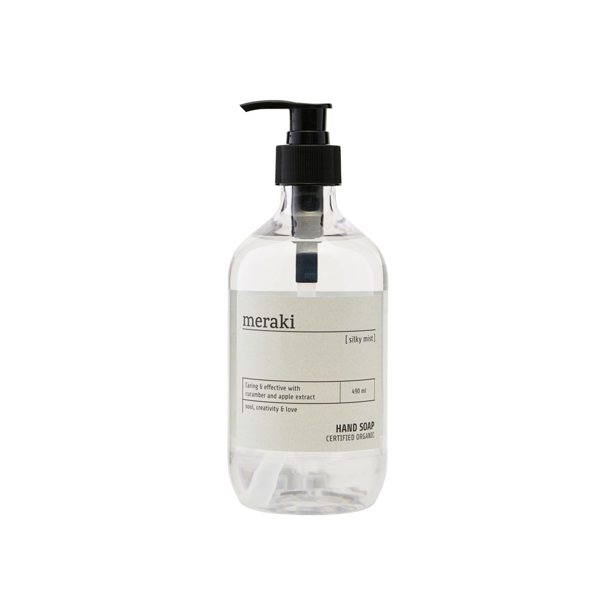 Meraki - Håndsæbe, Silky Mist - 490 ml.