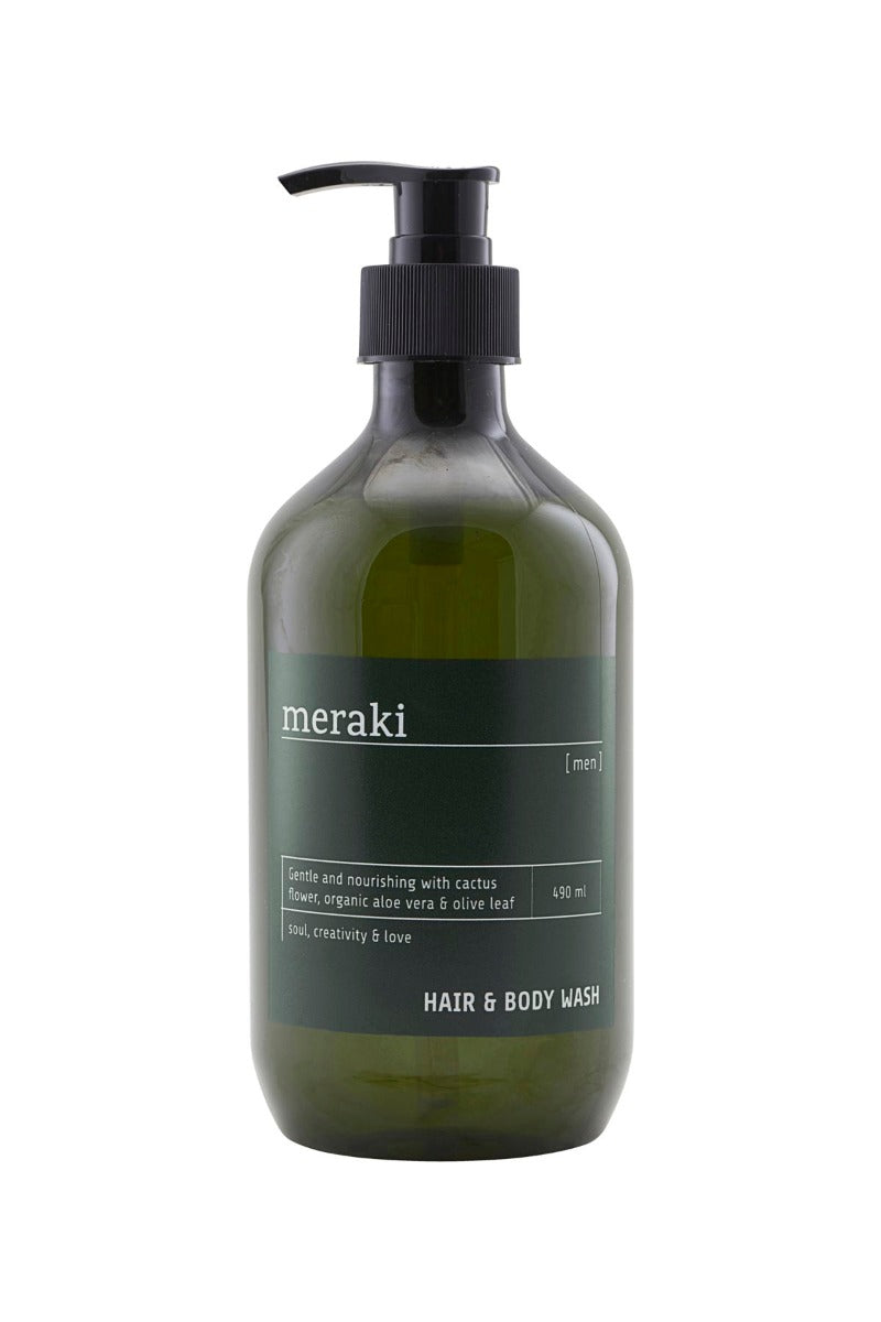 Meraki - Hair & body wash, men - 490 ml.