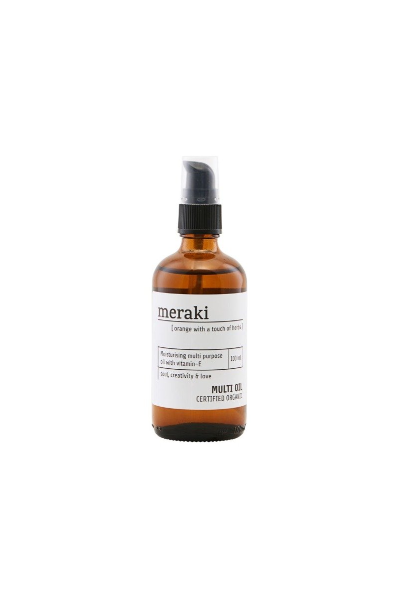 Meraki - Multiolie, orange & herbs - 100 ml.