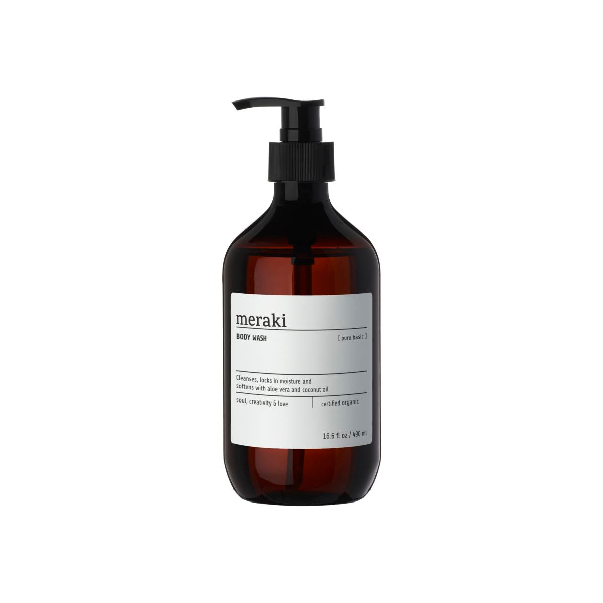 Meraki - Pure Basic bodywash - 490 ml.