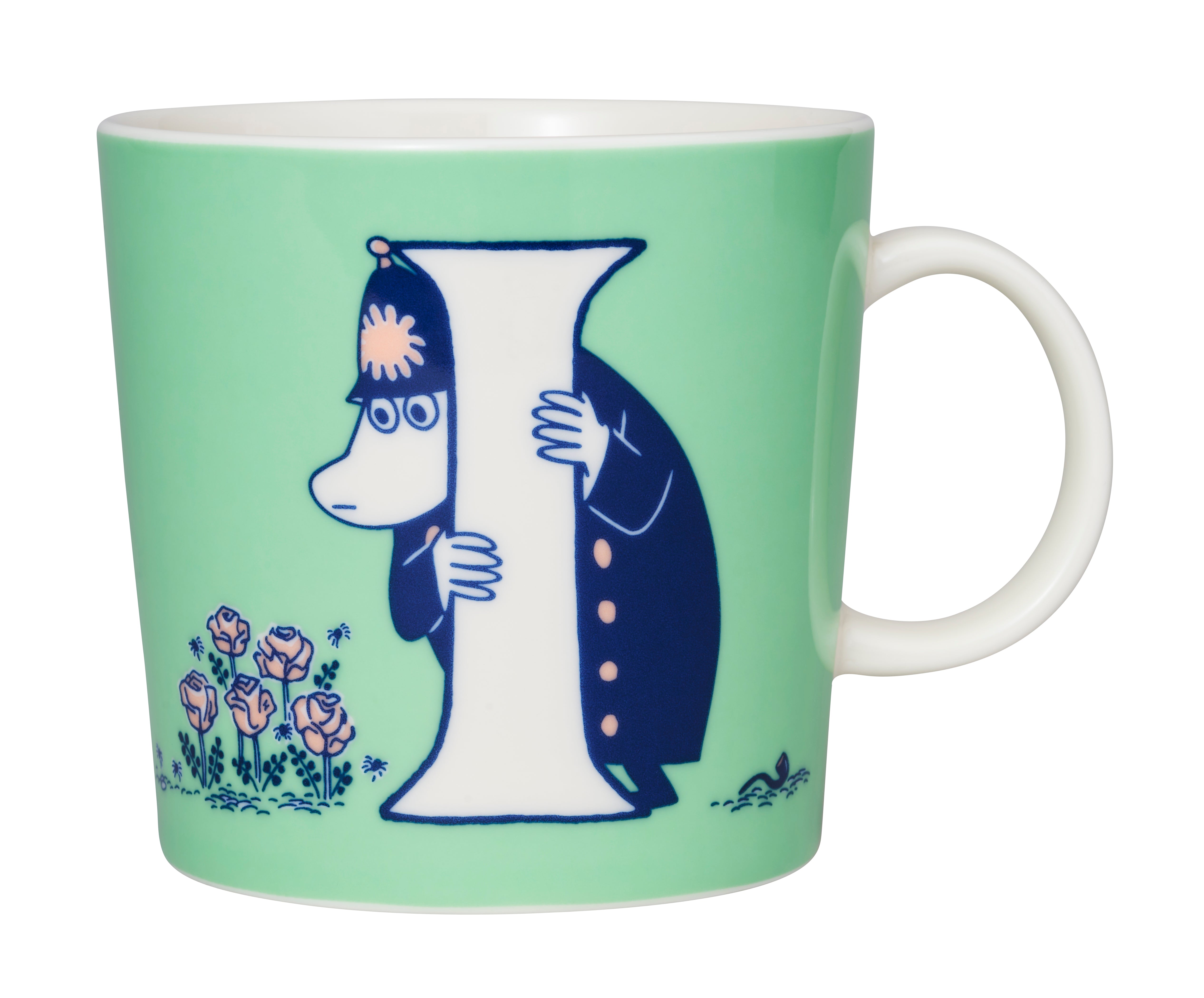 Moomin By Arabia - Mumi ABC alfabetkrus, I - 40 cl.