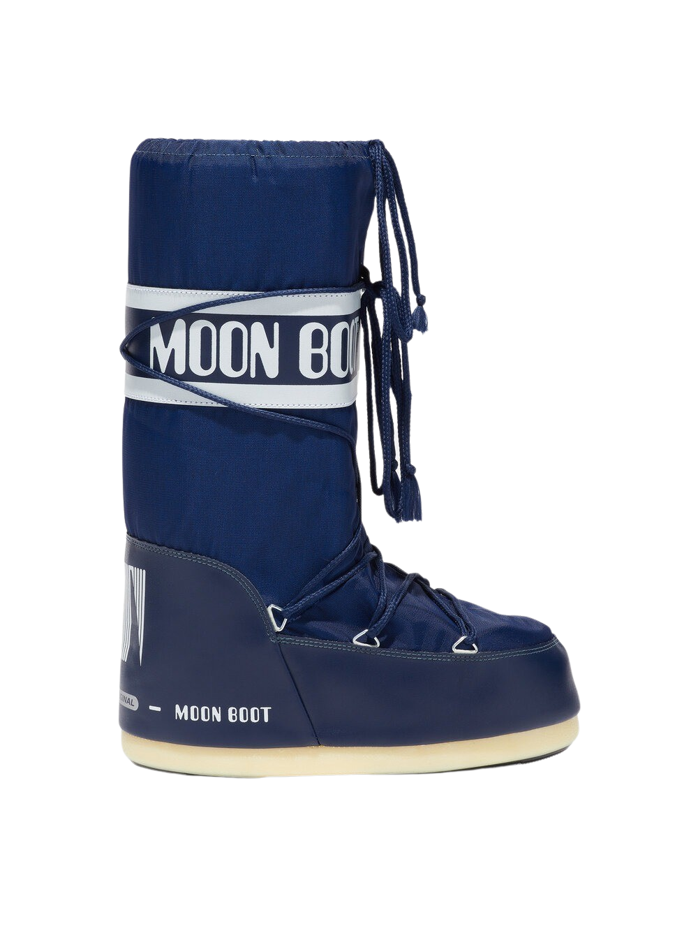 Moon Boot - Icon High Nylon bÃ¸rnestÃ¸vle - blÃ¥