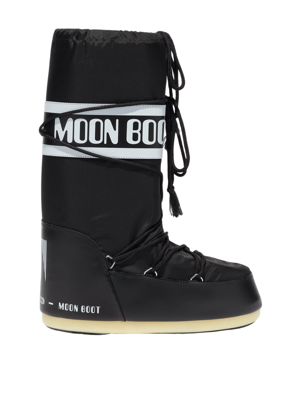 Moon Boot - Icon High Nylon stÃ¸vler  - sort - Size (36/38)