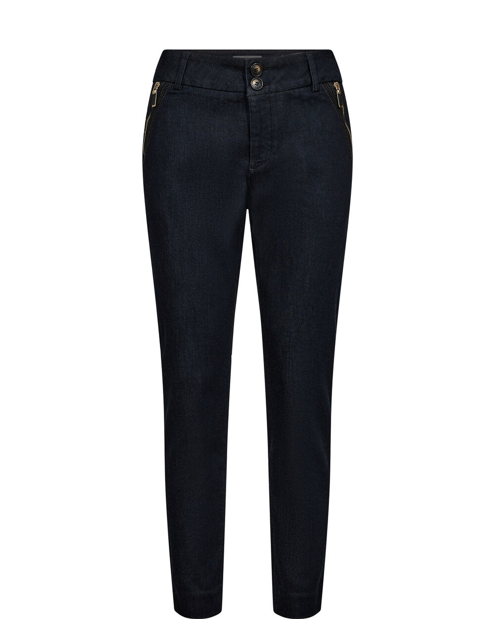 Mos Mosh - Milton Hybrid Straight Jeans  - blÃ¥ - Size (26)