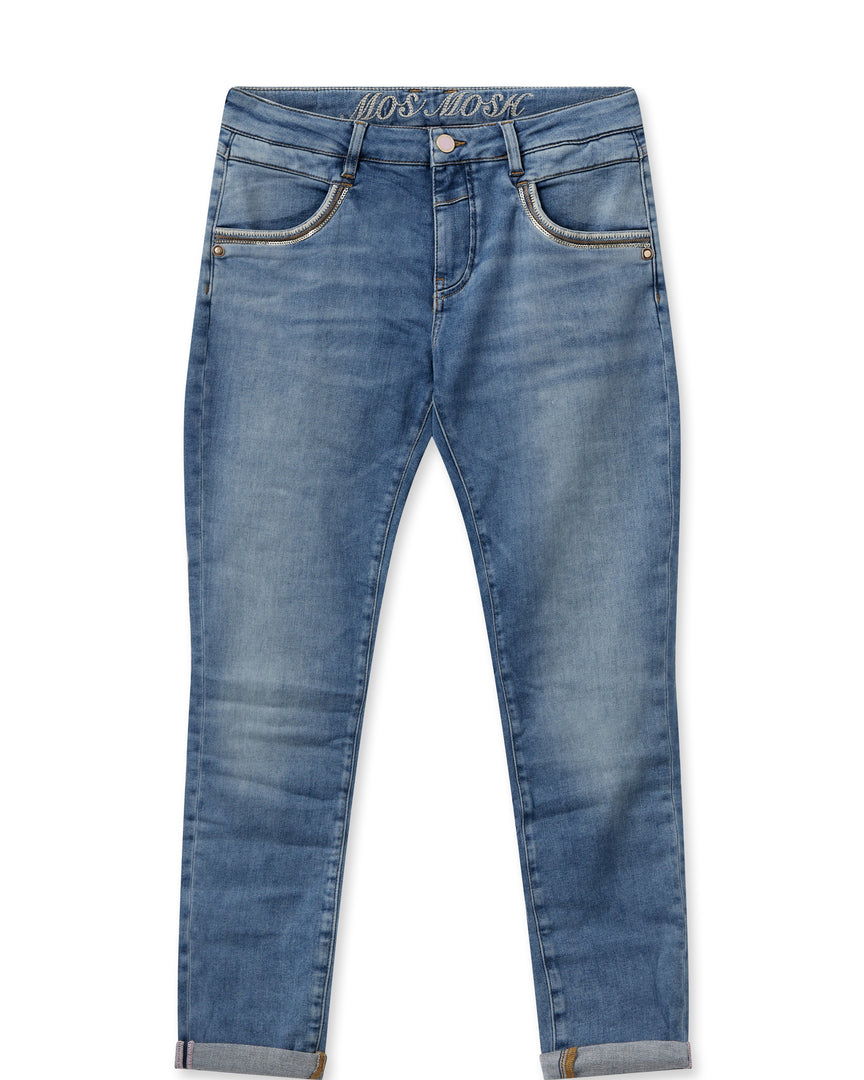 Mos Mosh - Naomi Horizon jeans  - blÃ¥ - Size (26)