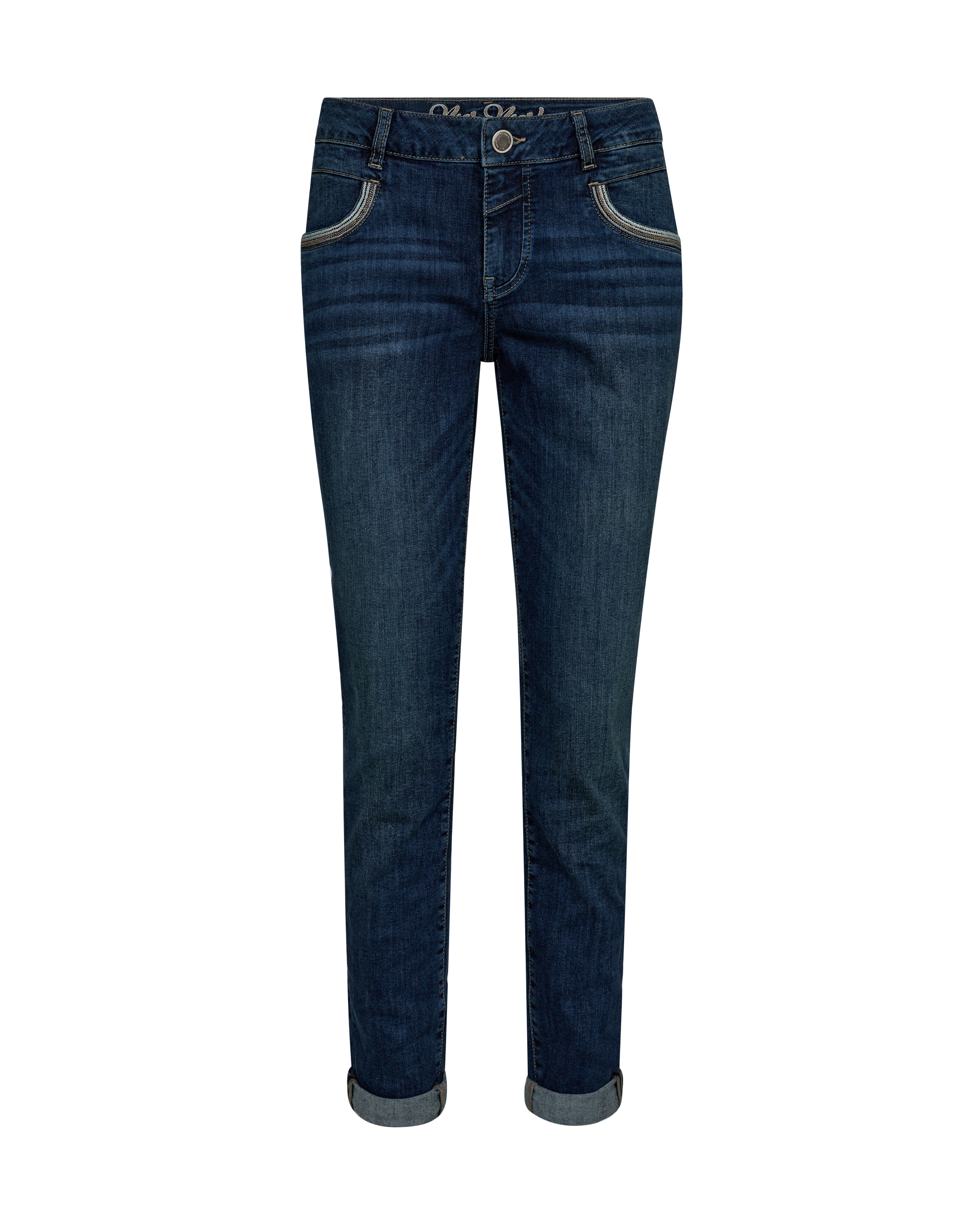 Mos Mosh - Naomi Marla Jeans  - blÃ¥ - Size (30)