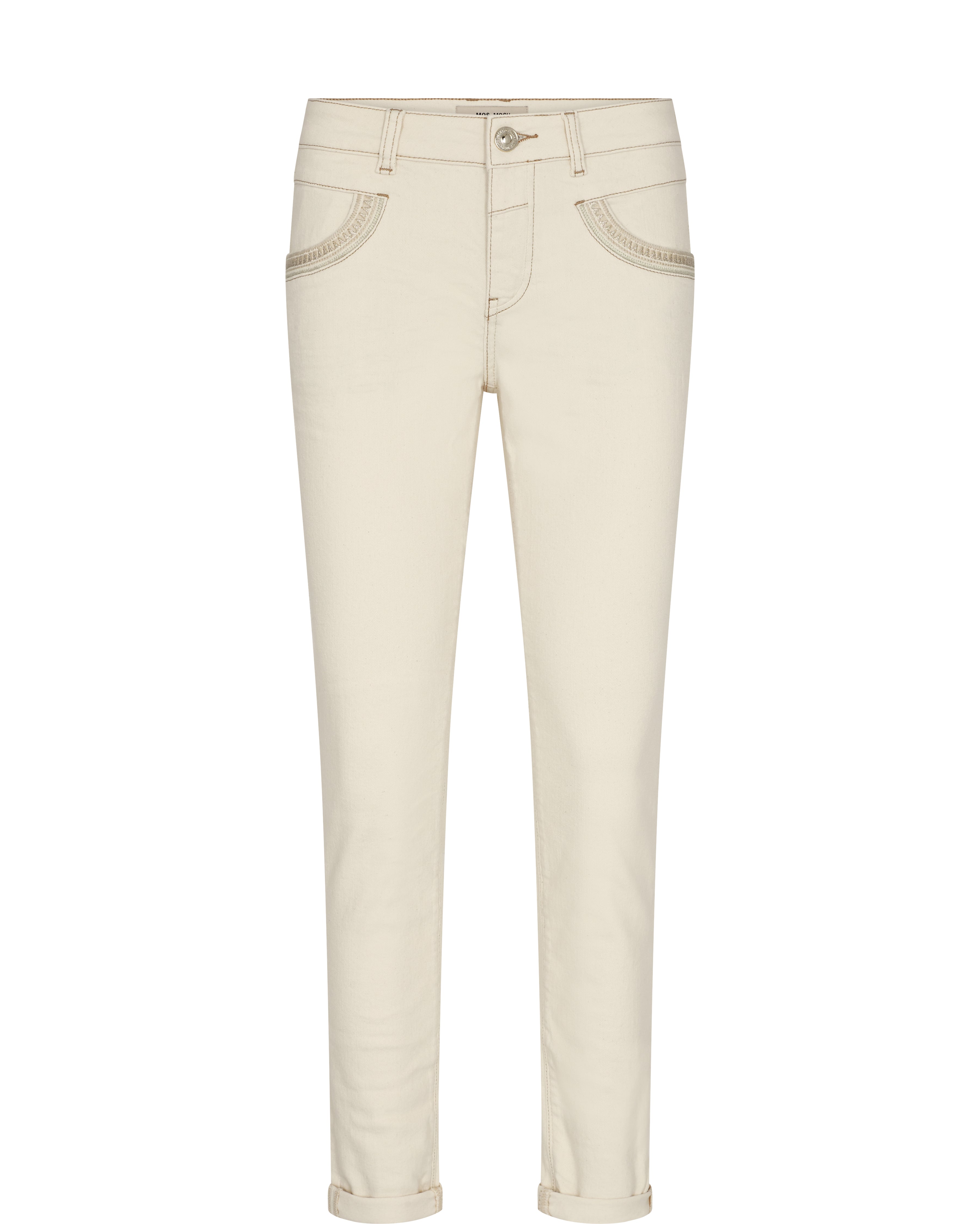 Mos Mosh - Naomi Natural jeans  - creme - Size (27)