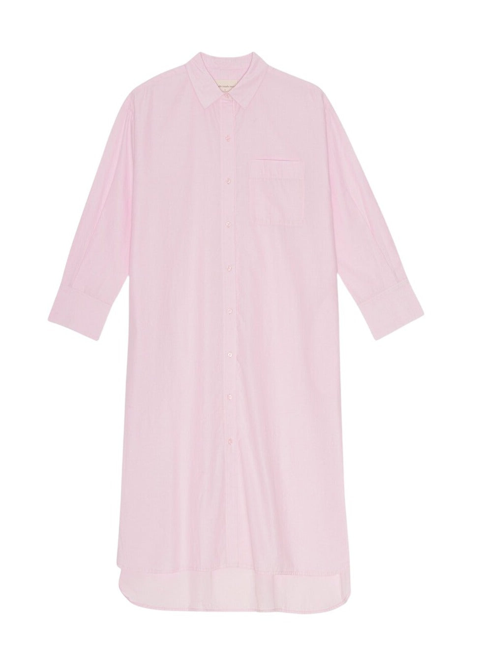 Moshi Moshi Mind - Floret chambray skjortekjole  - rosa - Size (m)