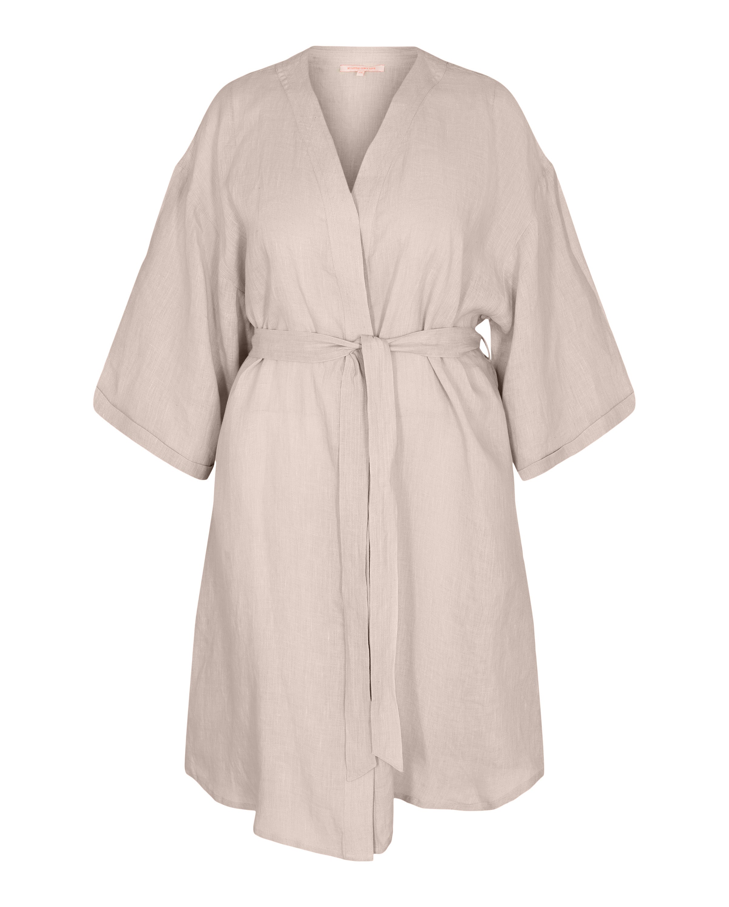 My Little Curvy Love - Tender kimono  - beige - Size (42)