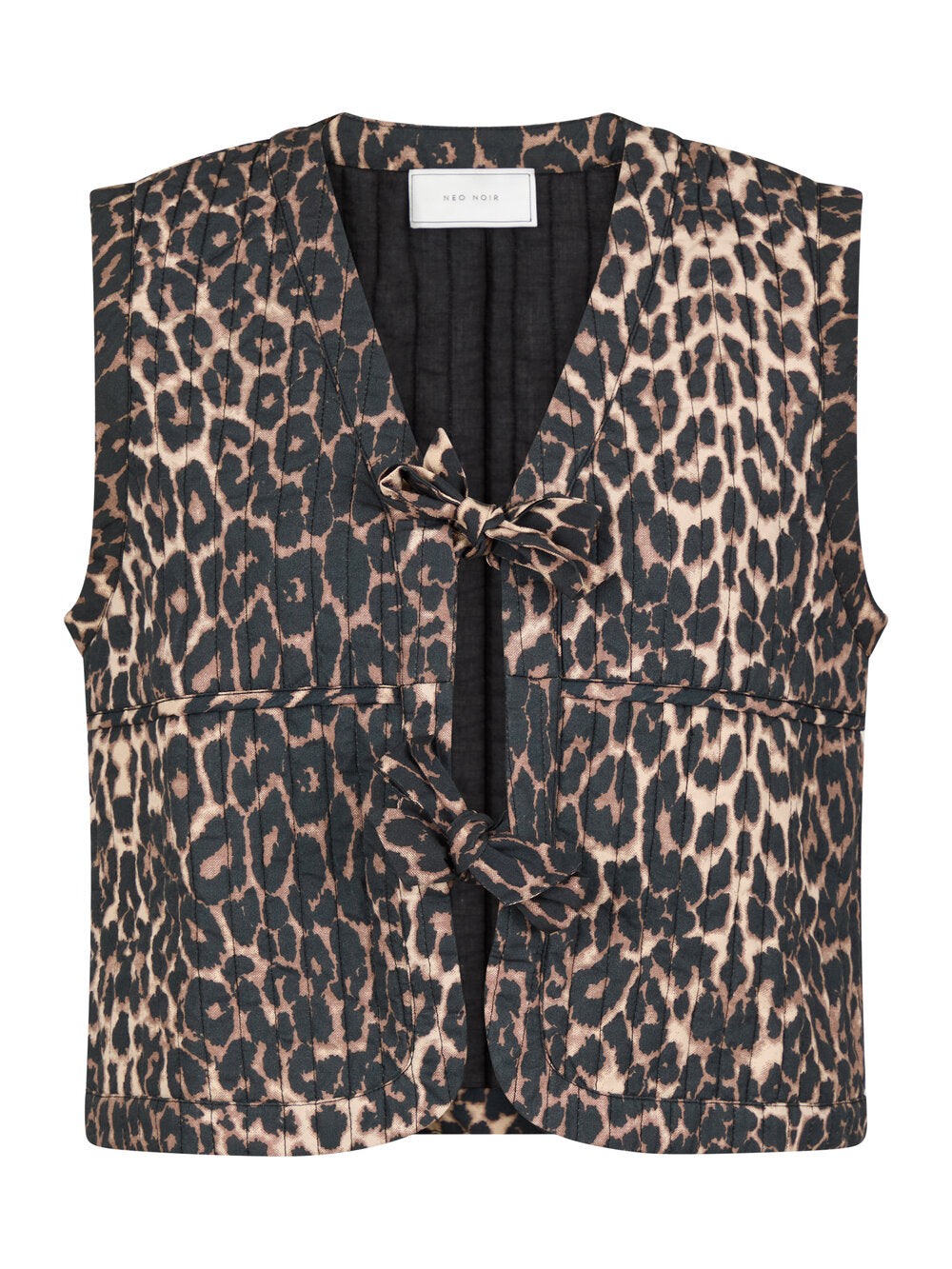 Neo Noir - Crissa Leo Vest  - mÃ¸nstret - Size (38)