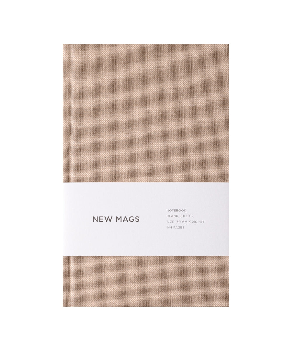 New Mags - Notebook - sand