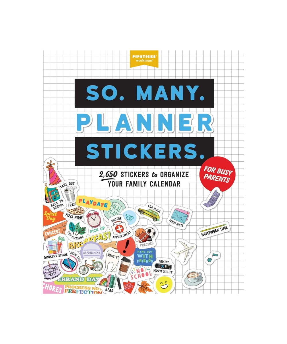 New Mags - So. Many. Planner Stickers. For Busy Parents bog