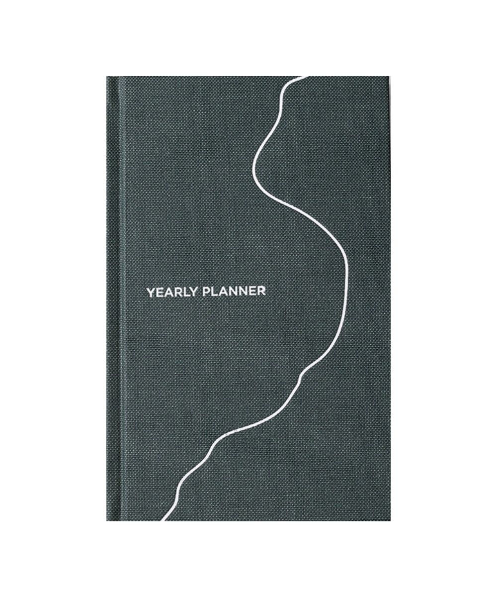 New Mags - Yearly Planner - Moss Green