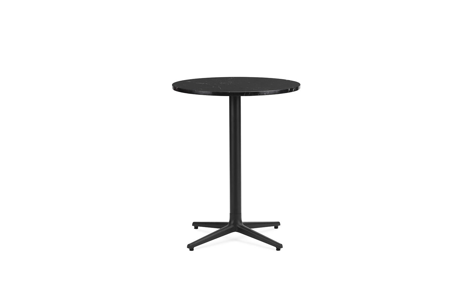 Normann Copenhagen - Allez bord 4L, sort marmor - Ø60 cm