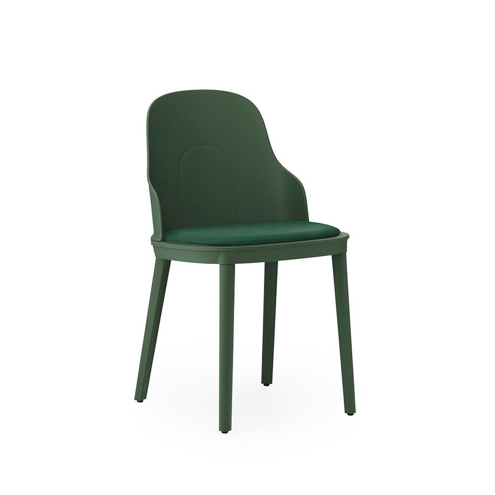 Normann Copenhagen - Allez stol, m/betræk Canvas - Park green/egetræ