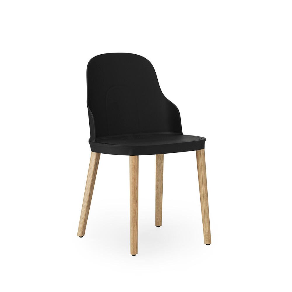 Normann Copenhagen - Allez stol - sort/egetræ