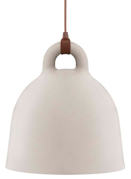 Normann Copenhagen - Bell lampe, large, sand - H: 57 cm.