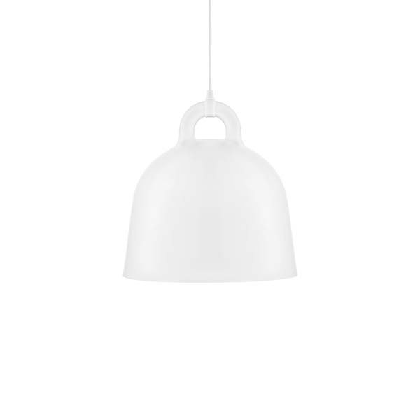 Normann Copenhagen - Bell lampe, medium, hvid - H: 44 cm.