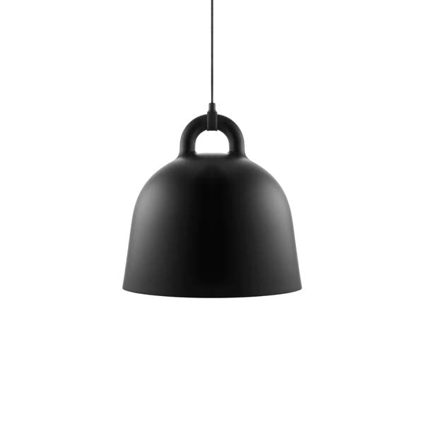 Normann Copenhagen - Bell lampe, medium, sort - H: 44 cm.