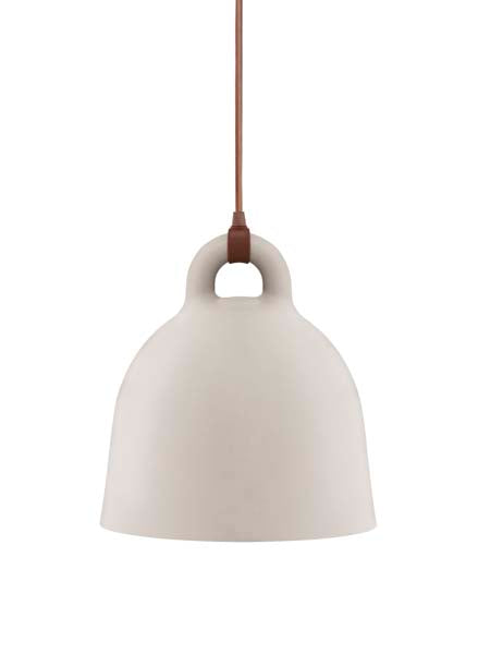 Normann Copenhagen - Bell lampe, small, sand - H: 37 cm.