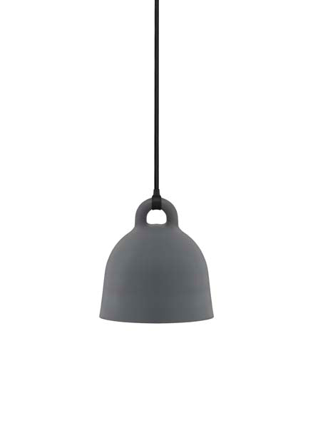 Normann Copenhagen - Bell lampe, x-small, grå - H: 23 cm.