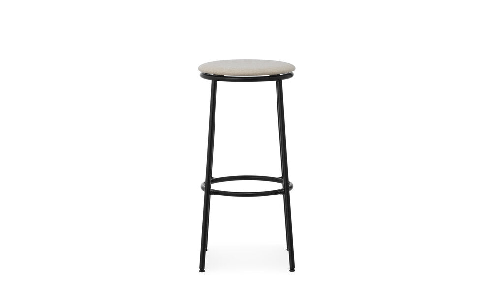 Normann Copenhagen - Circa barstol, sort/sand - 75 cm.