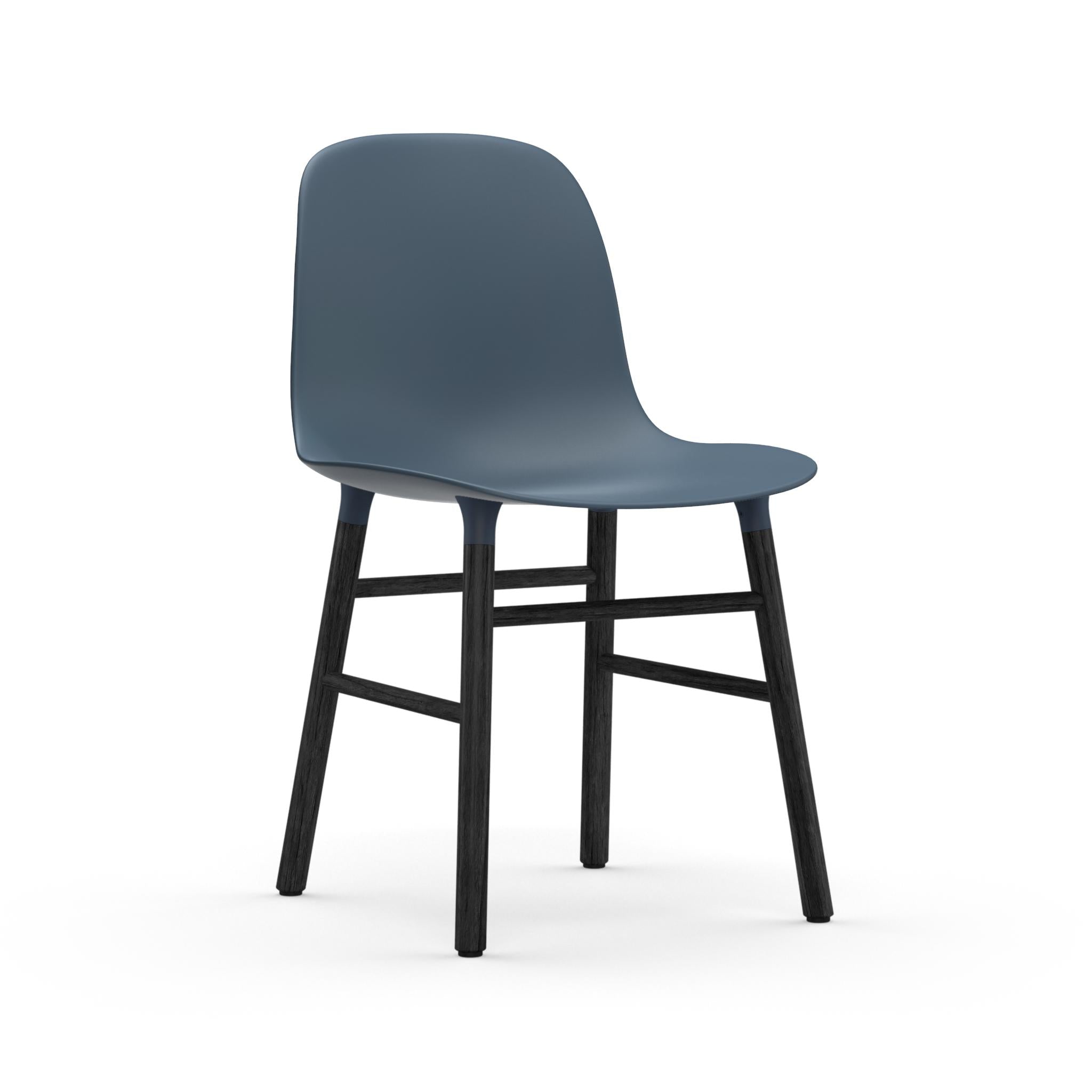 Normann Copenhagen - Form chair, sort/blå