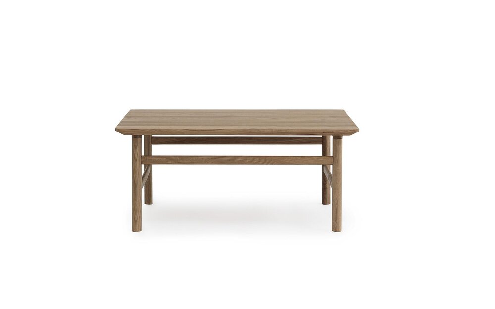 Normann Copenhagen - Grow sofabord, eg - 80x80 cm