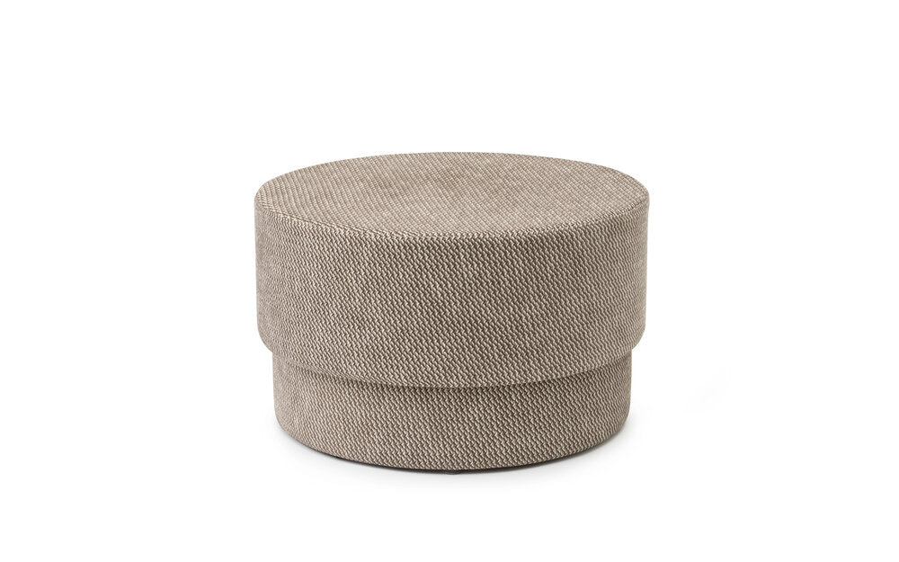 Normann Copenhagen - Silo puf, medium, Dusty Brown/Albagia 214 - 43x70 cm