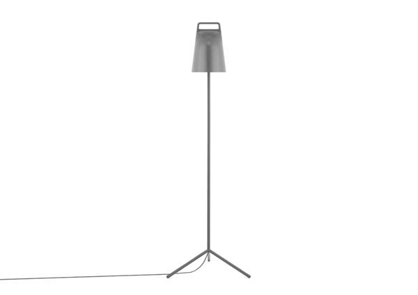 Normann Copenhagen - Stage gulvlampe, grå - H: 122 cm.