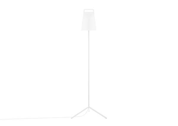 Normann Copenhagen - Stage gulvlampe, hvid - H: 122 cm.