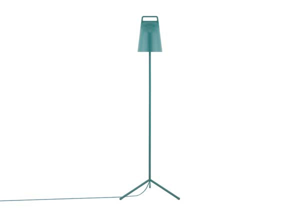 Normann Copenhagen - Stage gulvlampe, petrol - H: 122 cm.