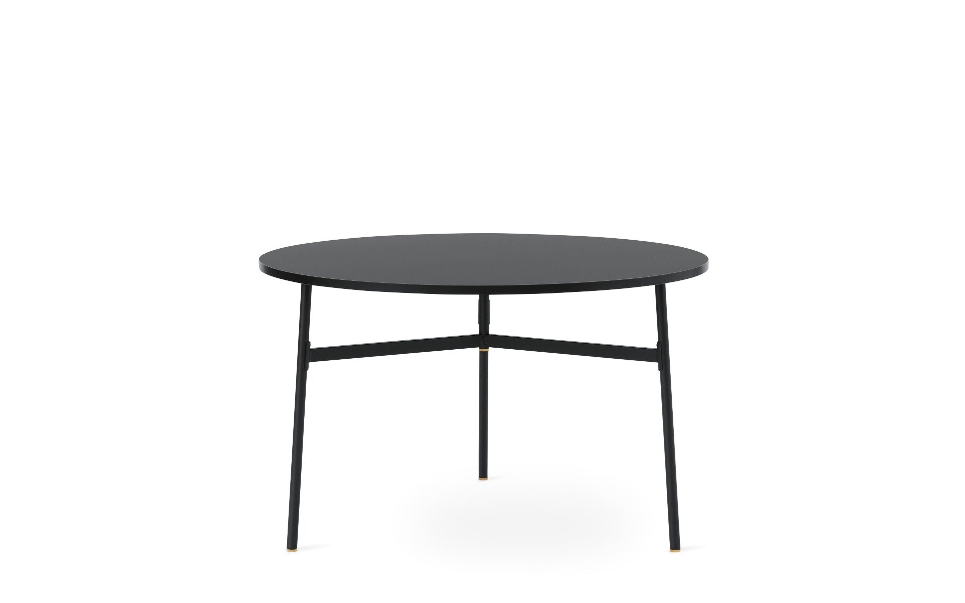 Normann Copenhagen - Union bord, sort - H: 74,5 x Ø: 120 cm