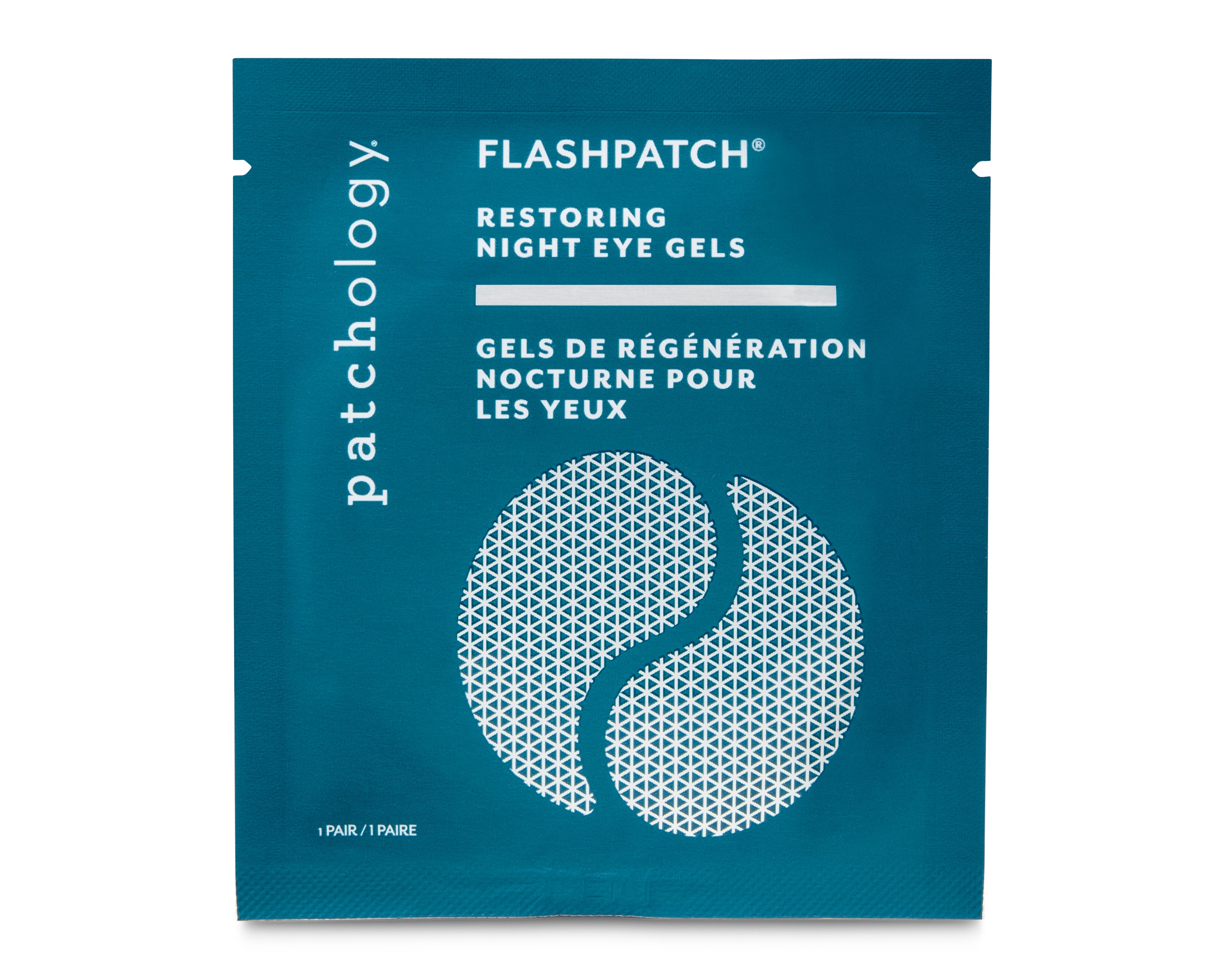 Patchology - FlashPatch Restoring Night Eye Gels Ã¸jenmaske  - Single