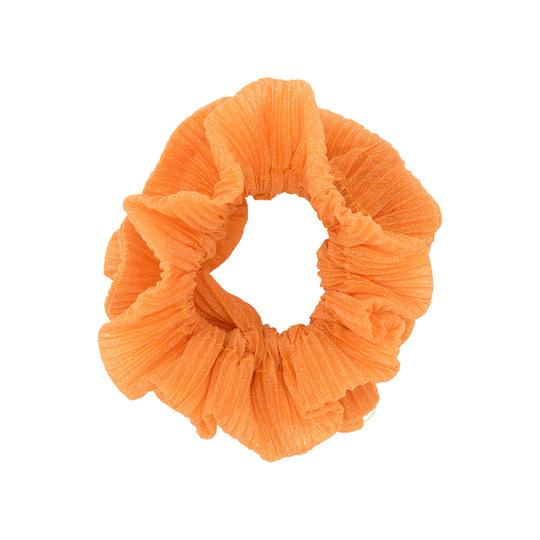 Pico - Flæse scrunchie - Clementine