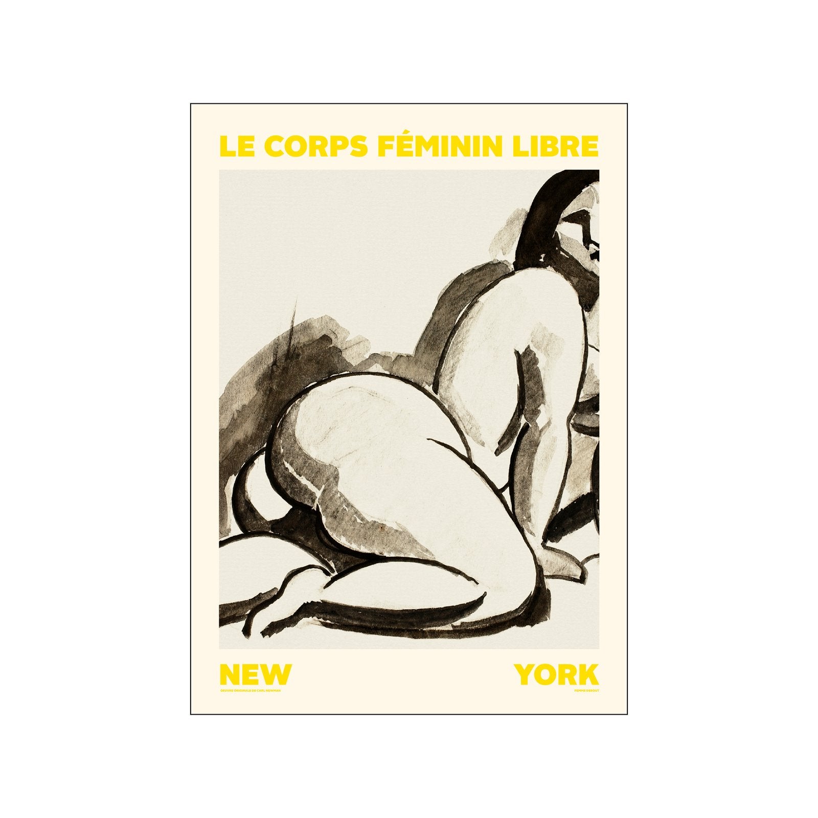 Poster & Frame - Feminin Libre 01 plakat