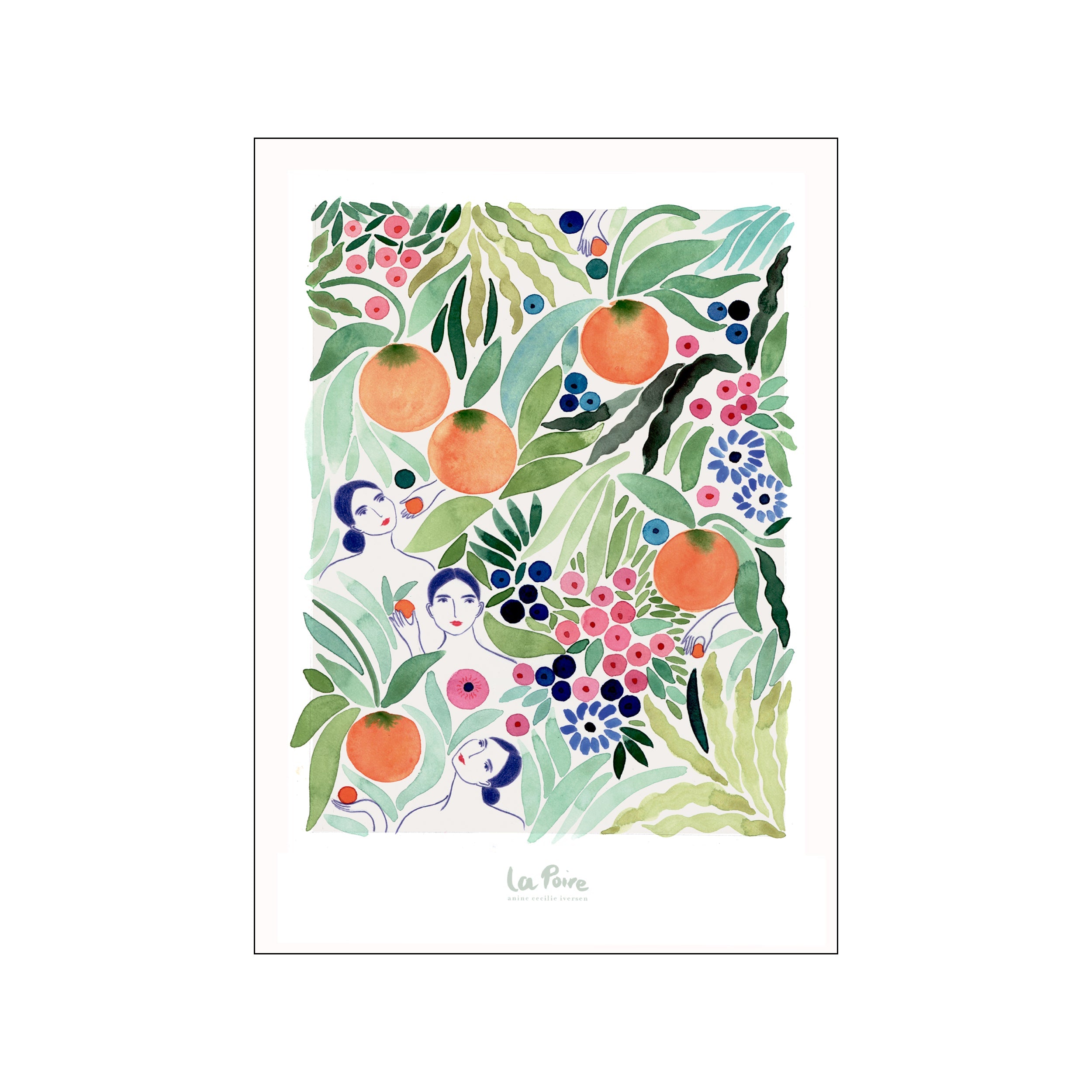 Poster & Frame - Fruit Friends plakat - A3