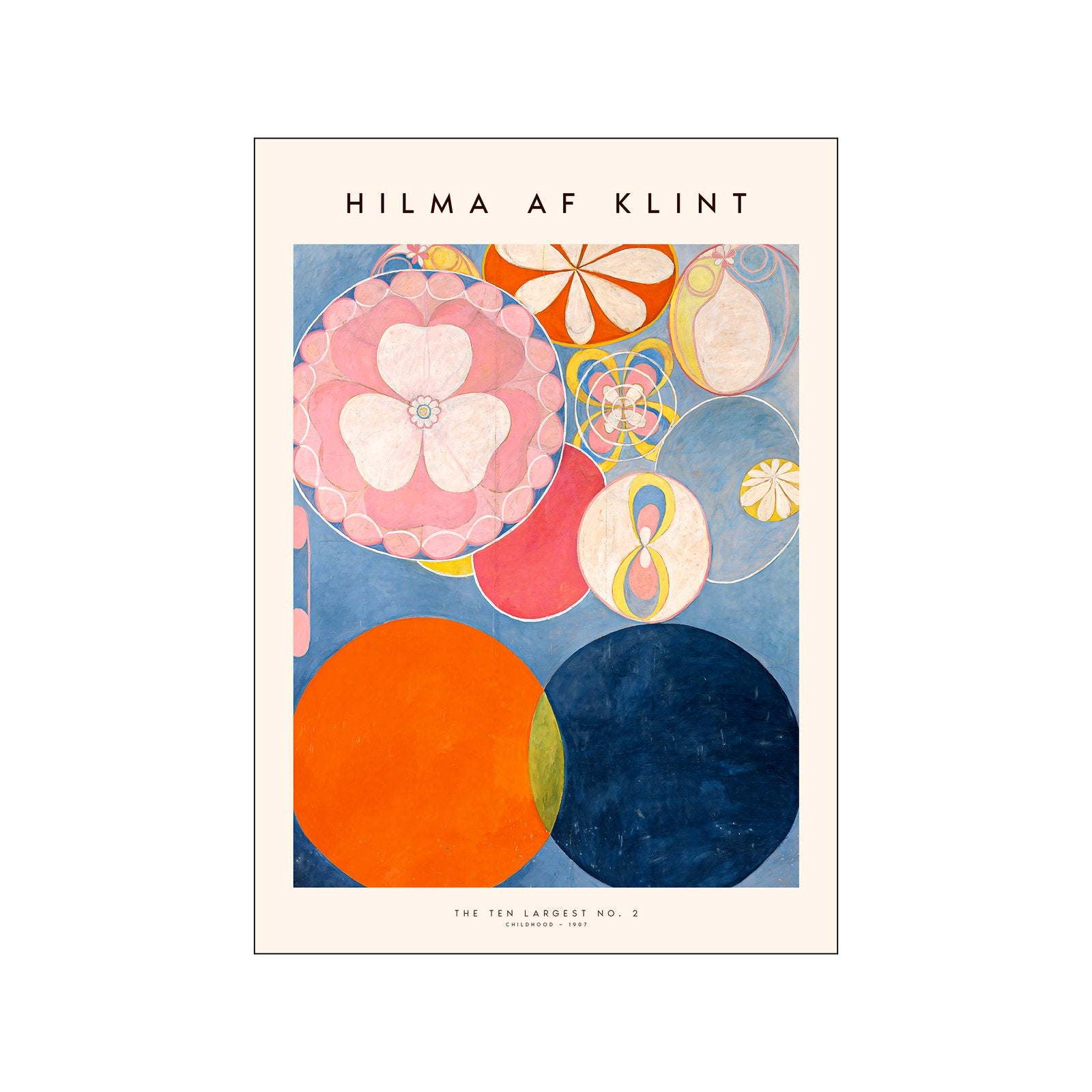 Poster & Frame - Hilma af Klint The Ten Largest no 02 plakat