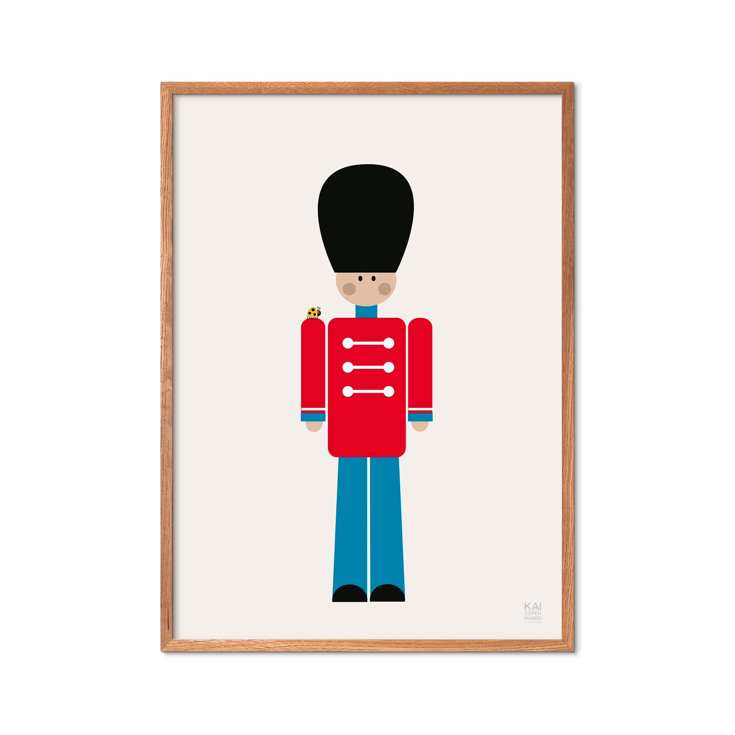 Poster & Frame - KAI Copenhagen Soldier plakat