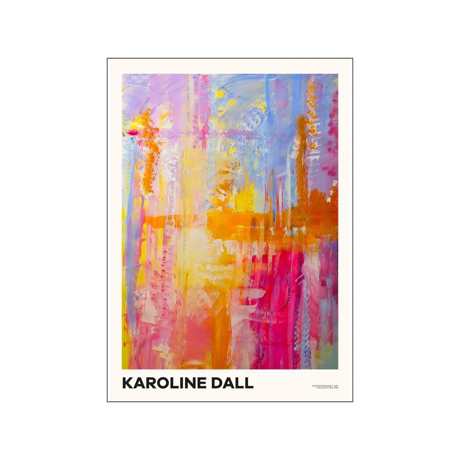 Poster & Frame - Karoline Dall plakat - Contemporary Art Collection â 03