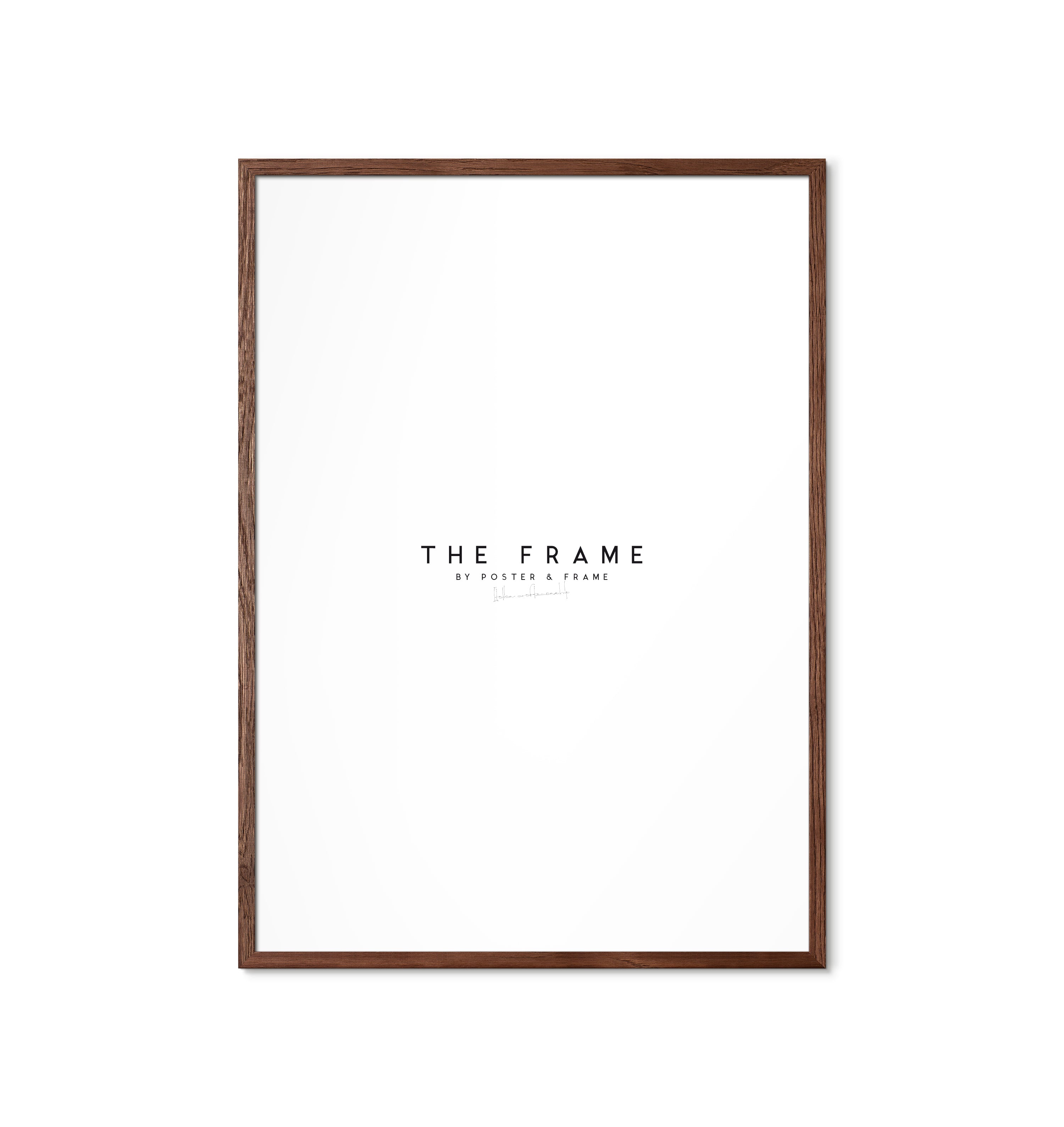 Poster & Frame - Ramme - Dark Oak