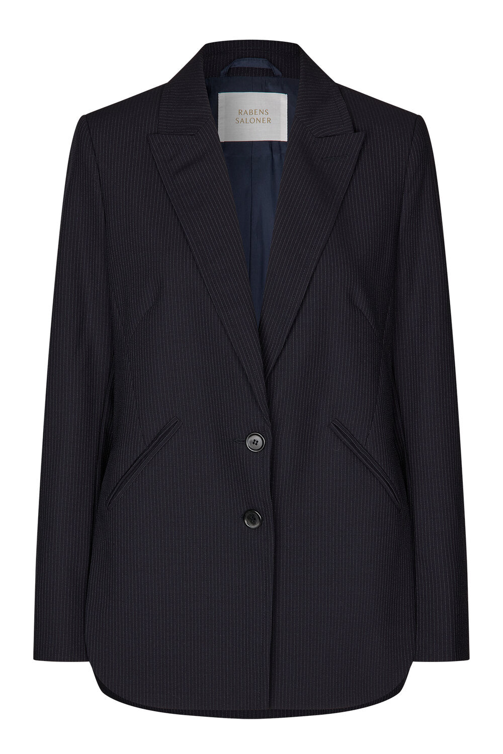 Rabens Saloner - Carrin blazer  - blÃ¥ - Size (m)