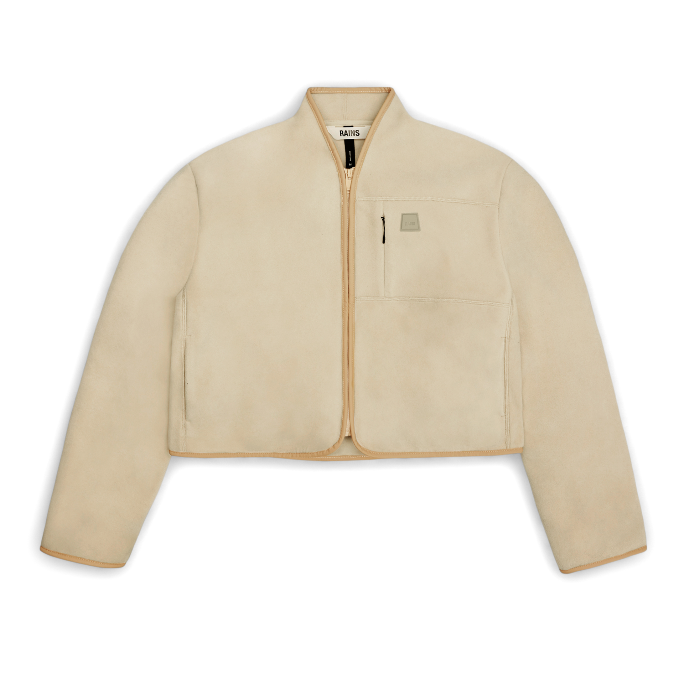 Rains - Durban bomberjakke  - beige - Size (m)